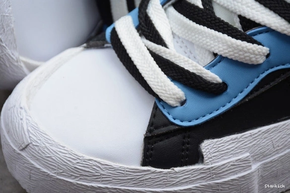 BLUE UNIVERSITY BLAZER NIKE SACAI MID BV0072-001 X 0326